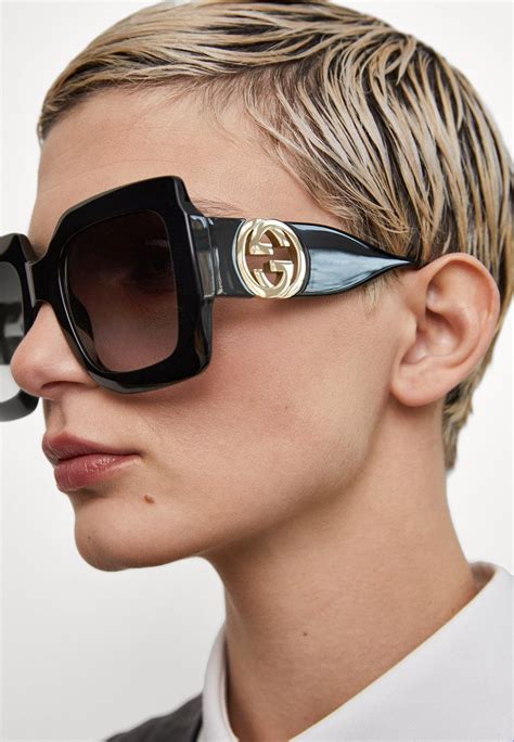 gucci zonnebril rechthoekig|Women's Gucci Sunglasses Sale .